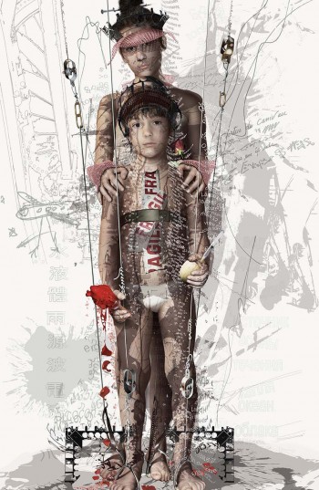 Le Prélude du miroir 200x110 Fernand d'Onofrio - Le Prélude du miroir