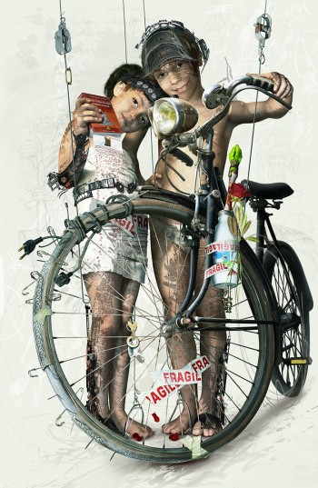 Le serpent et le lotus 200 X 130 Fernand d'Onofrio - Le serpent et le lotus